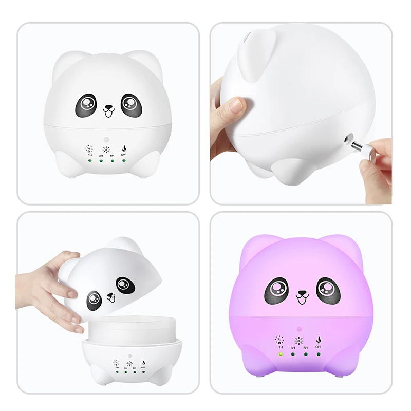 

Dropshipping Ultrasonic Air Humidifier Aroma Essential Oil Diffuser for Home Car USB Fogger Mist Maker LED Night Lamp Kids Gifts