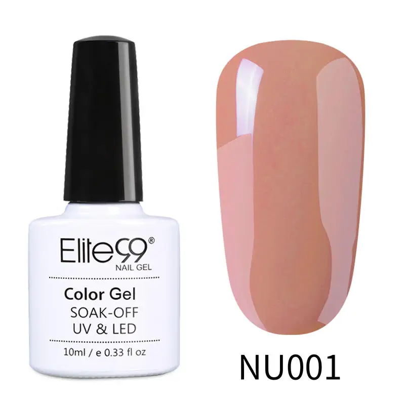 

Elite99 Pink Magenta UV Gel Nail Polish 10ml Nail Color Base Top UV LED Lamp Dry Soak Off Nail Art Gel Varnish Primer Nail Gel