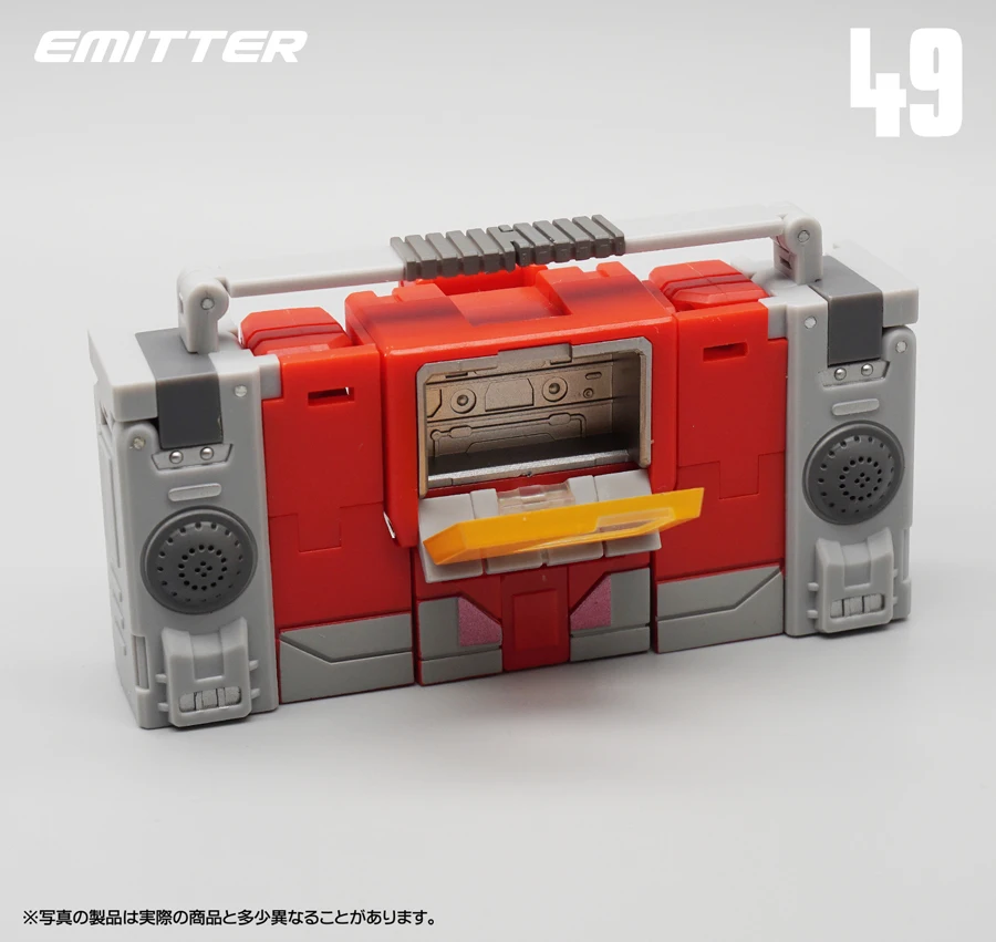 

Transformation MFT MF-49 MF49 Blaster Emitter Recorder Model Pocket War MechFans Mini Action Figure Robot Toys 12cm with box