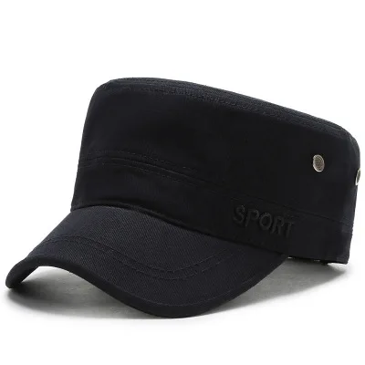 2020 new men's camouflage military hat fashion flat Korean version of the tide outdoor sports autumn and winter caps visor w |