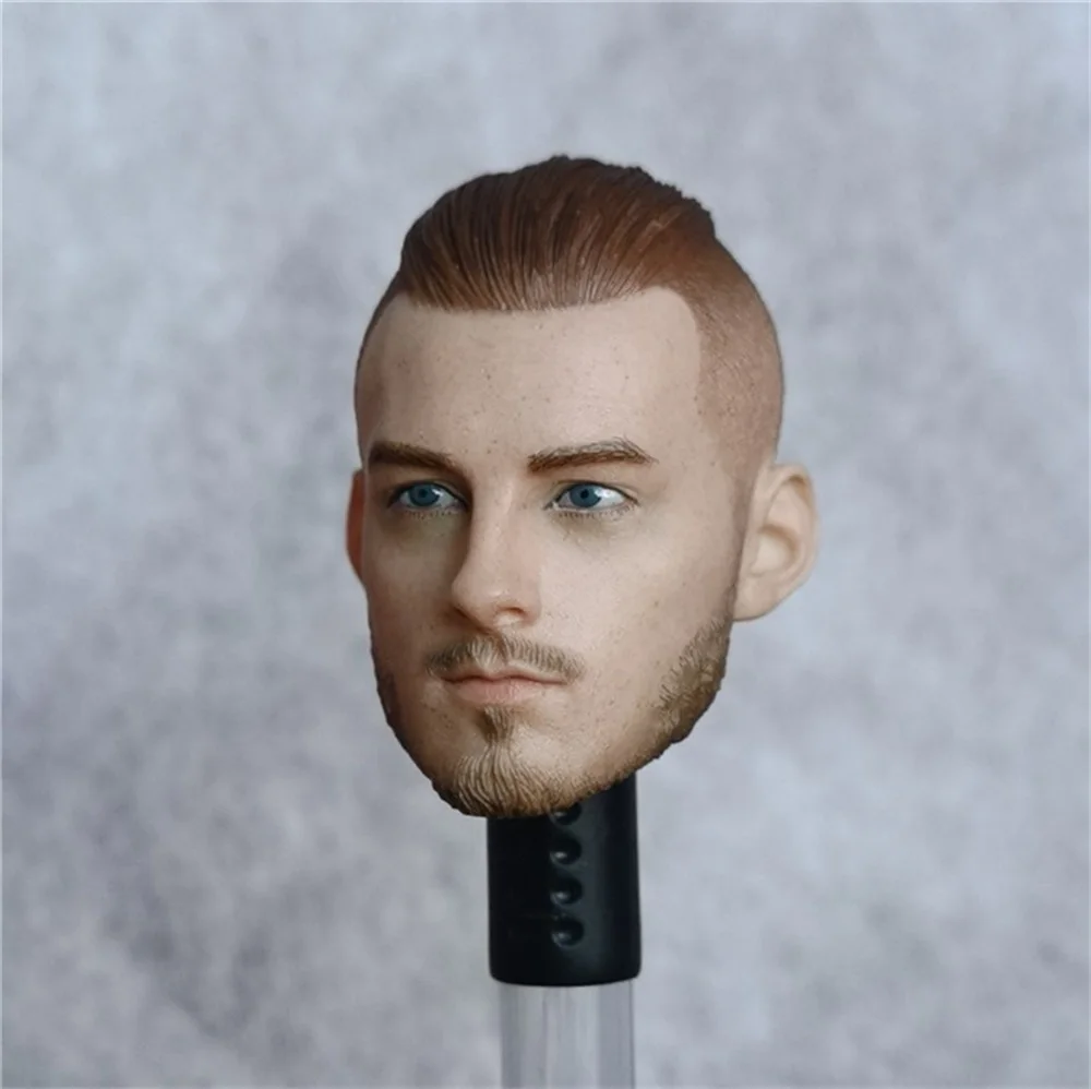 16th male extreme battle realm samurai sakito craig warrior soldier doll head sculpture for 12inch jo ht body doll free global shipping