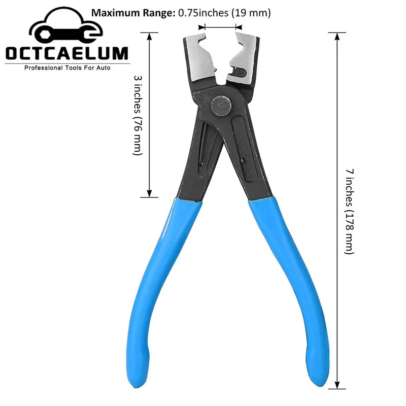 Автомобильный клик типа R хомуты для хомутов воротника плоскогубцы Авто CV зажим
