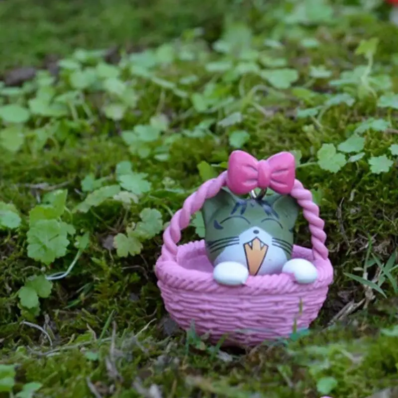 

Pizies 1 Pcs Cute Cartoon Cat For Micro Landscape Kitten Microlandschaft Pot Culture Tools Garden Decorations Miniatures