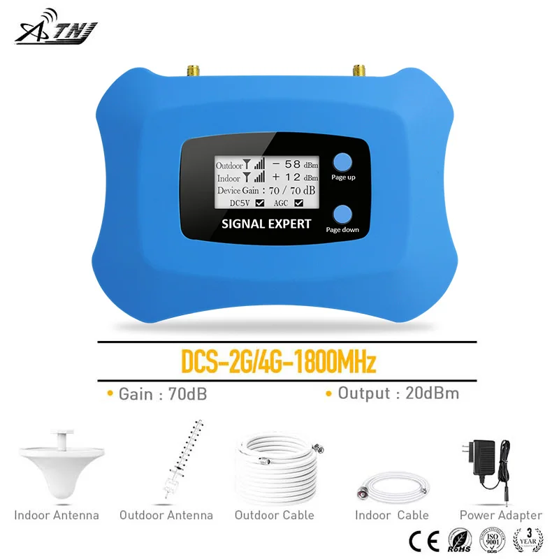 2021 новый модный ретранслятор сигнала 2G 4G DCS1800MHZ Усилитель мобильного 4g усилитель