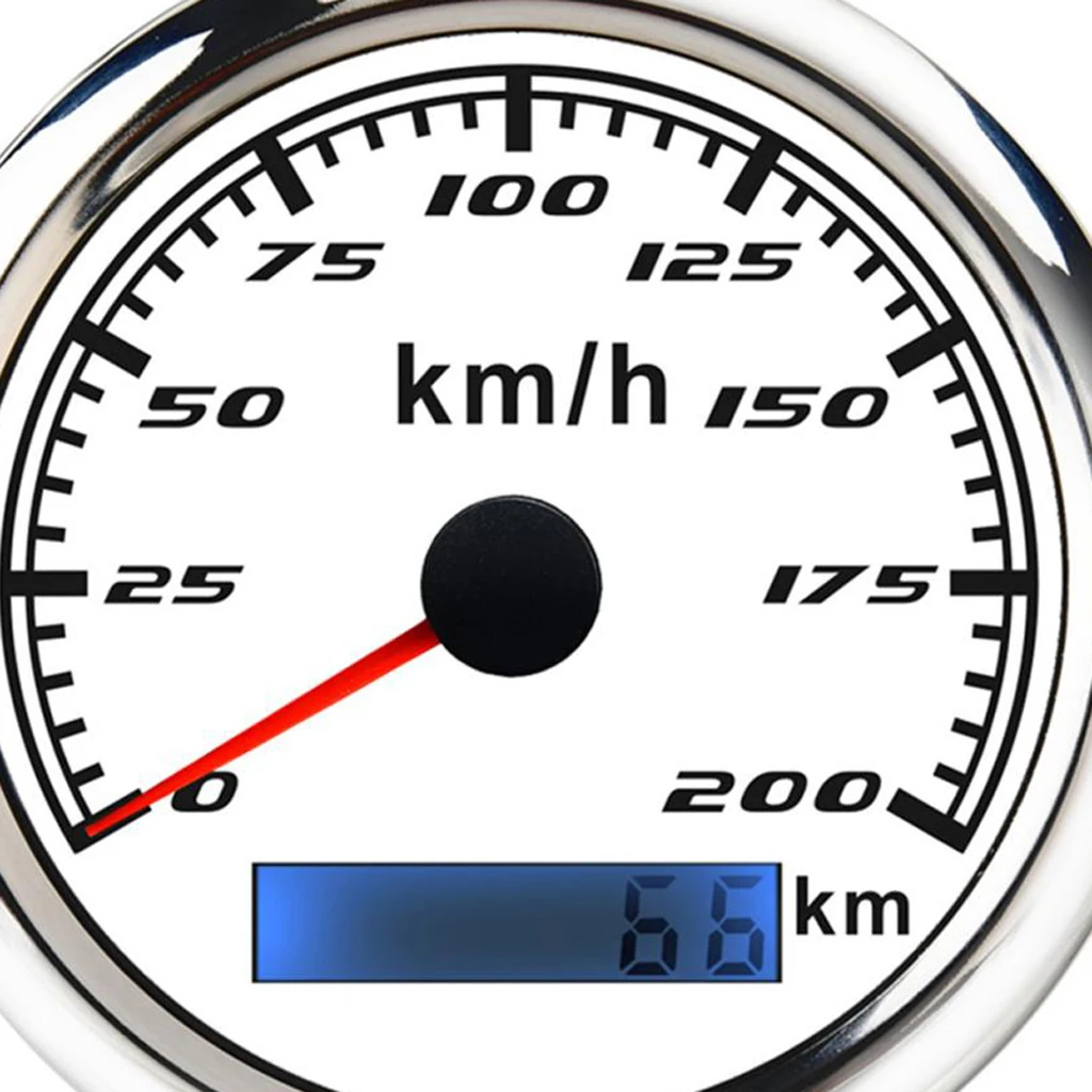 200 км/ч 85 мм Автомобильная лодка цифровой GPS Спидометр Одометр датчик антенна с