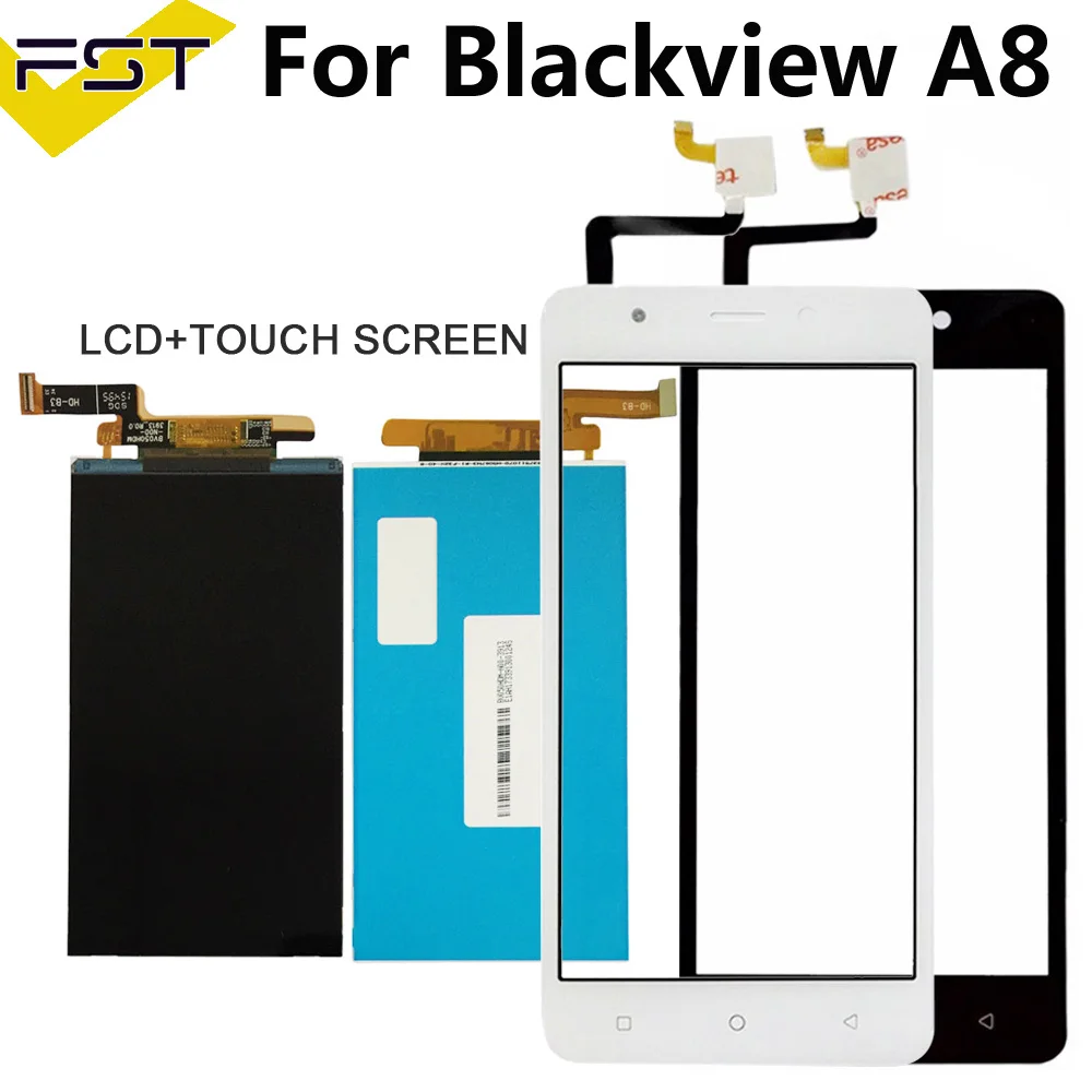 ЖК дисплей + дигитайзер сенсорного экрана для Blackview A8 экран сенсорная панель