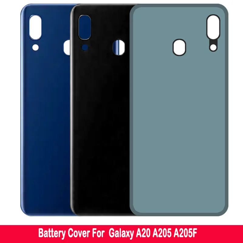 Задняя крышка батарейного отсека для Samsung Galaxy A20 A205 A205F | Мобильные телефоны и