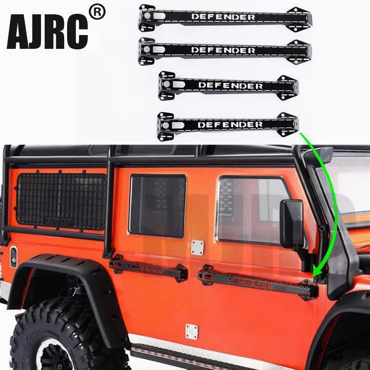 AJRC металлическая ручка двери для 1:10 Traxxas TRX 4 TRX4 Defender 82056 D110 RC4WD D90 RC Гусеничный