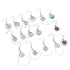 Заготовки для сережек из нержавеющей стали, 12 мм, 20 шт.