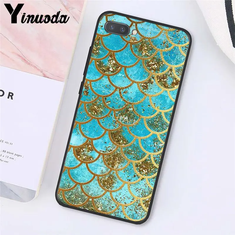 Чехол для телефона Yinuoda с розовыми и фиолетовыми блестками Huawei Honor 8X 9 10 20 Lite 7A 5A 7C 10i