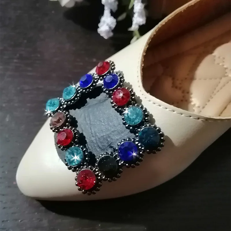 Аппликация из горного хрусталя на плоской подошве 2 шт./лот | Дом и сад