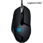 Игровая мышь Logitech G402 Hyperion Fury FPS, Высококачественная Проводная оптическая мышь, Компьютерные периферийные аксессуары, Поддержка Windows 10