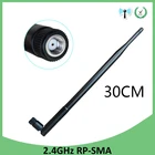 EOTH 5 шт. 2,4g антенна 12dbi sma, гнездовая wlan Wi-Fi 2,4 ГГц антенна pbx iot модуль маршрутизатор tp link сигнальный приемник антенна с высоким коэффициентом усиления