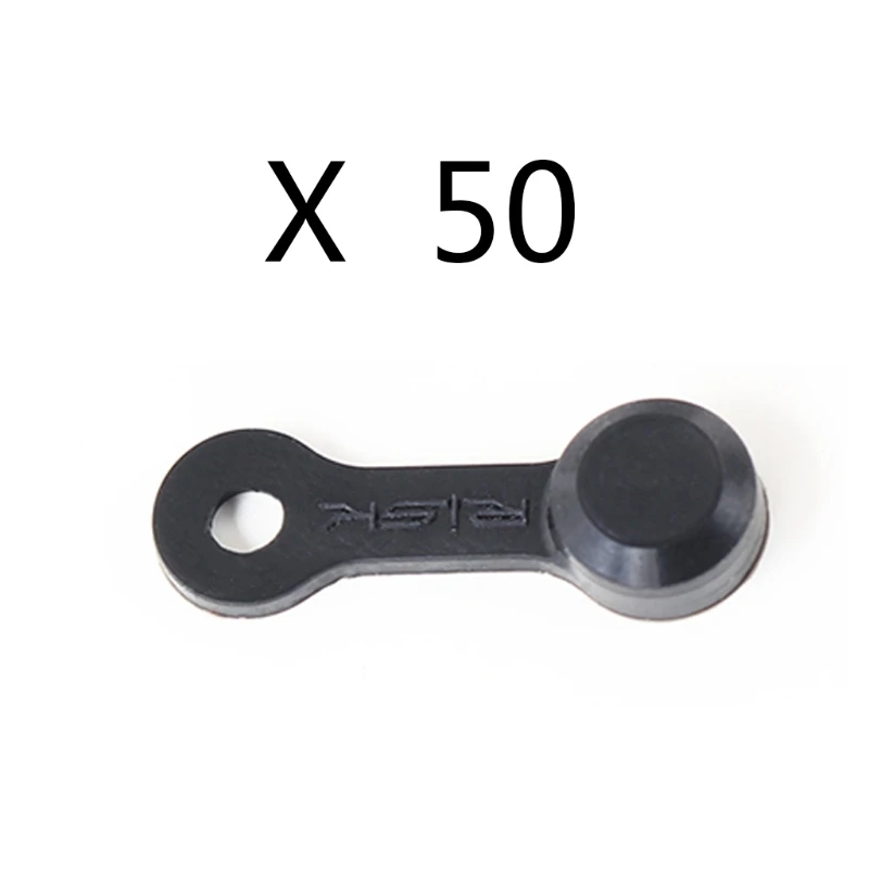 

Brake Bleeder Silicone 6.5mm Dust Cover Brake Bleed Nipple Cap for Road Mountain Bike 50 Packs