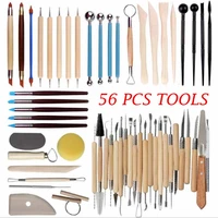 arts crafts clay sculpting tools pottery carving tool kit pottery ceramics ceramics wooden handle modeling clay tools