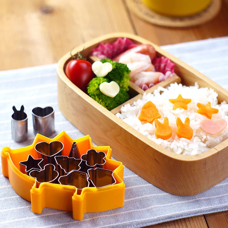 Дизайн коробки мини Нержавеющая сталь печенья Mold10pcs/набор фруктов трафареты для