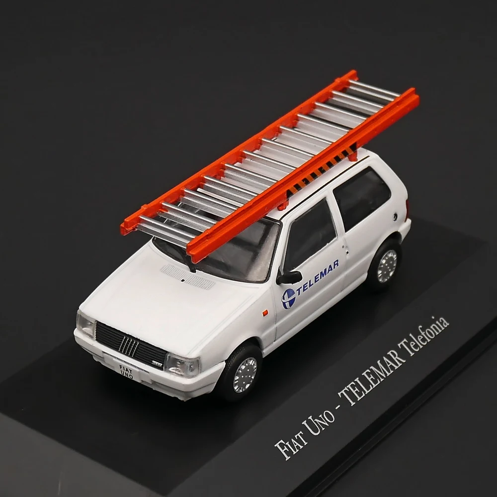 Ixo 1:43 Fiat Uno Telemar Telefonia литая модель автомобиля металлический игрушечный автомобиль