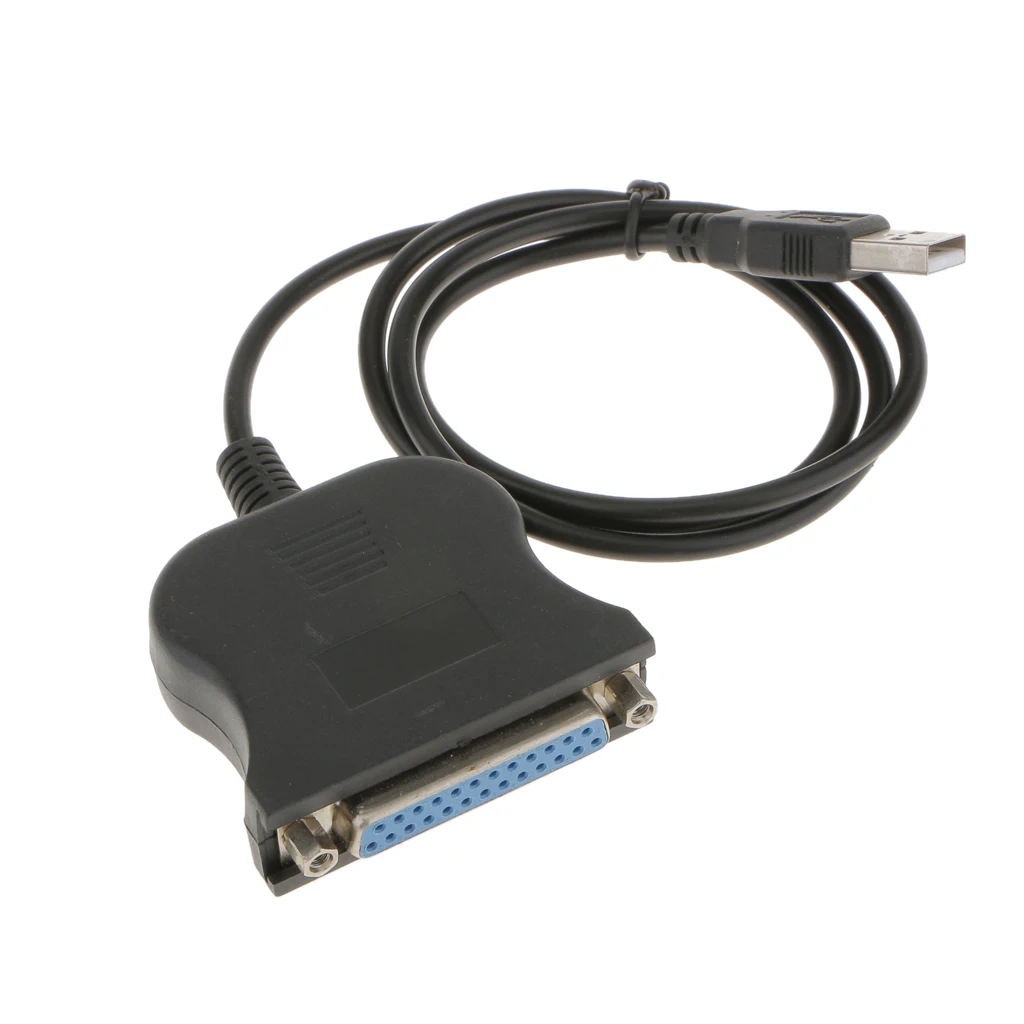 Usb type A Мужской к DB-25 женский параллельный принтер Соединительный шнур для принтера hp
