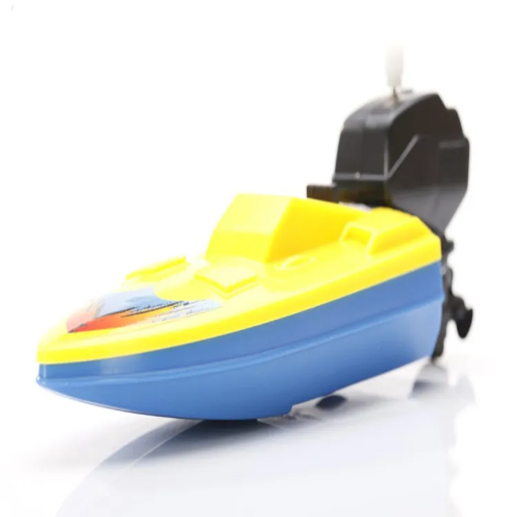 Bath Foating Toys Motorboat Ship Children's Clockwork Classic Water Toy Baby Wind Up Kids Beach Swim Educational | Игрушки и хобби