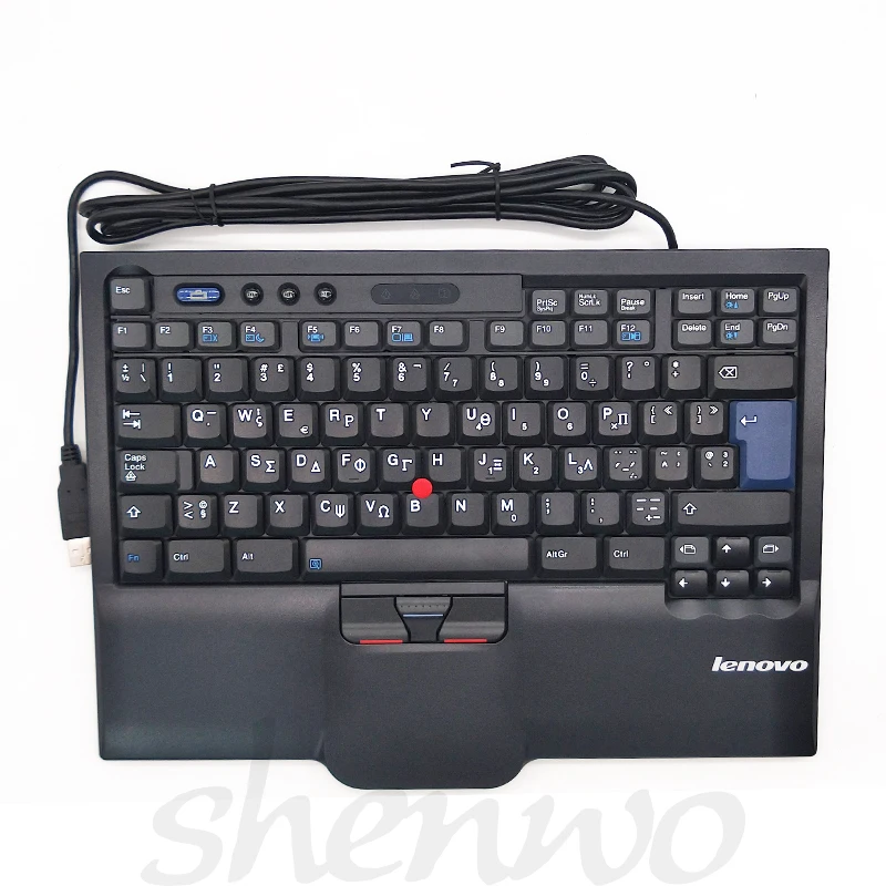 Совершенно новая Оригинальная USB-клавиатура UltraNav стандартная греческая