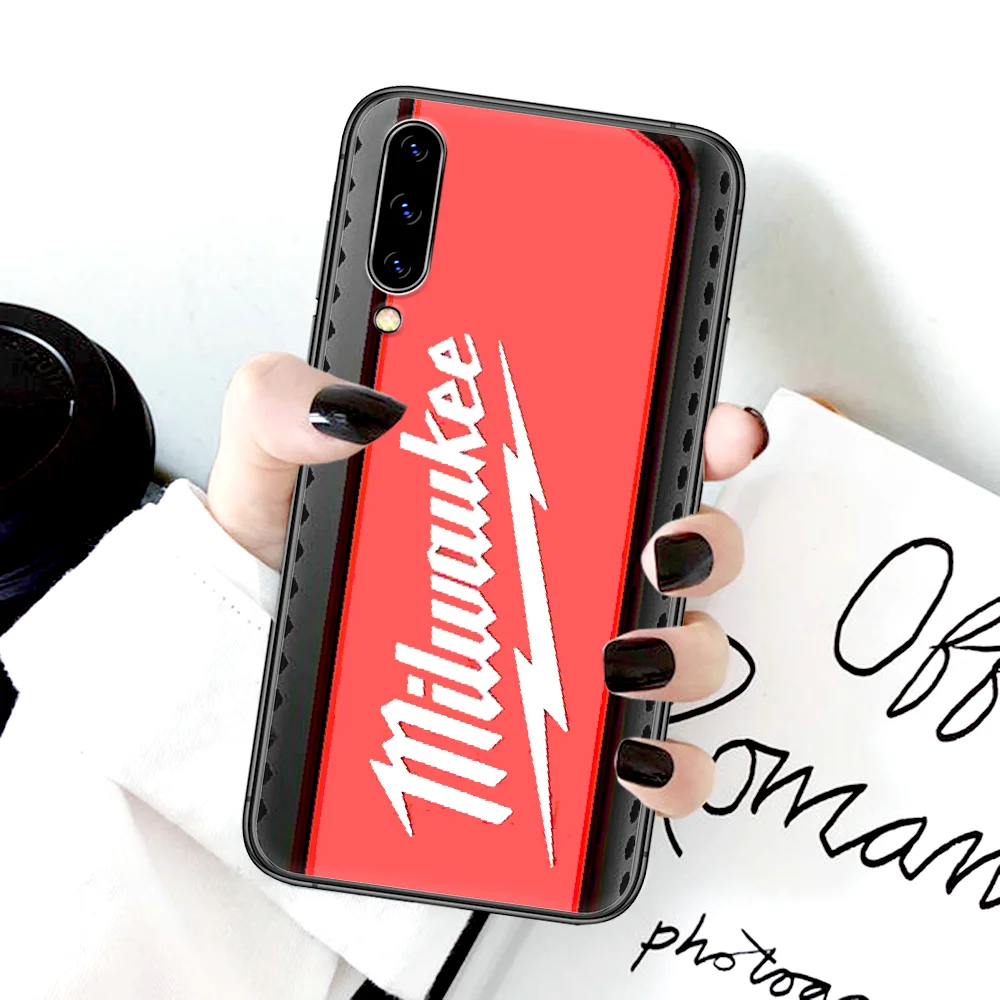 

Tools Milwaukees Brand Phone Case For Samsung Galaxy A 3 5 7 8 10 20 20E 21S 30 30S 40 50 51 70 71 black Coque Tpu Shell Fashion