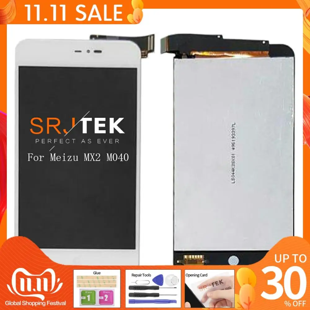 High Quality 4.4&quot New For Meizu MX2 LCD Display Touch Screen Digitizer Assembly M040 Replacement Parts | Мобильные телефоны и
