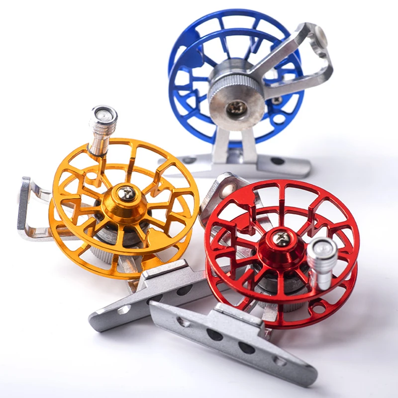 LINNHUE металлическая Рыболовная катушка мини частная портативная Сверхлегкая для
