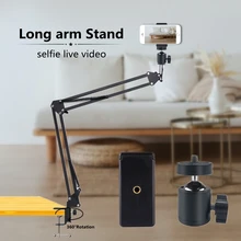 COOL DIER NEW Phone Camera tripod Table Stand Set Photography Adjustable With Phone Holder For Nikon For LED Ring Light