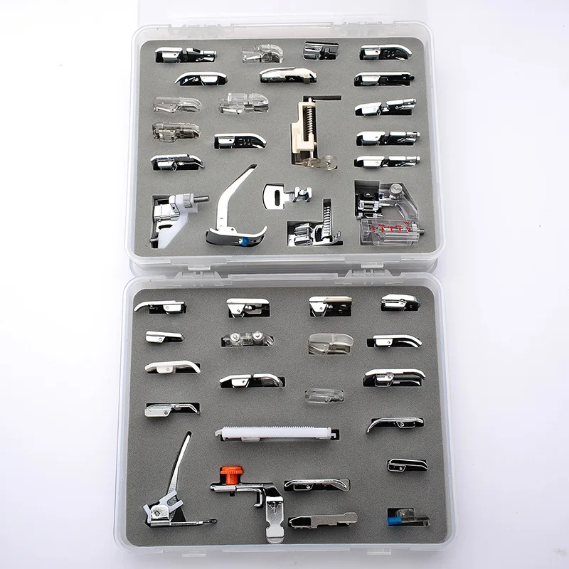 32/52/62/72 шт швейная машина поставки лапка средства ухода за кожей стоп для швейных