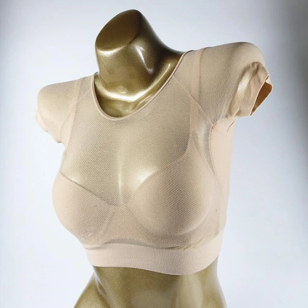 1 шт. многоразовые подмышечные потовые колодки короткий рукав Форма подмышки из