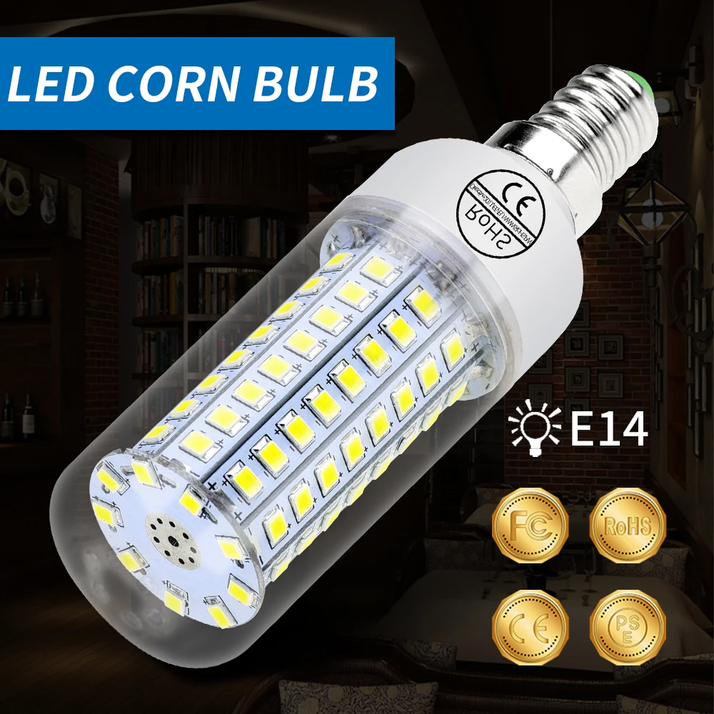 E27 светодиодный лампы кукурузы светильник 5 Вт 10 15 20 хит продаж E14 SMD 2835 для дома