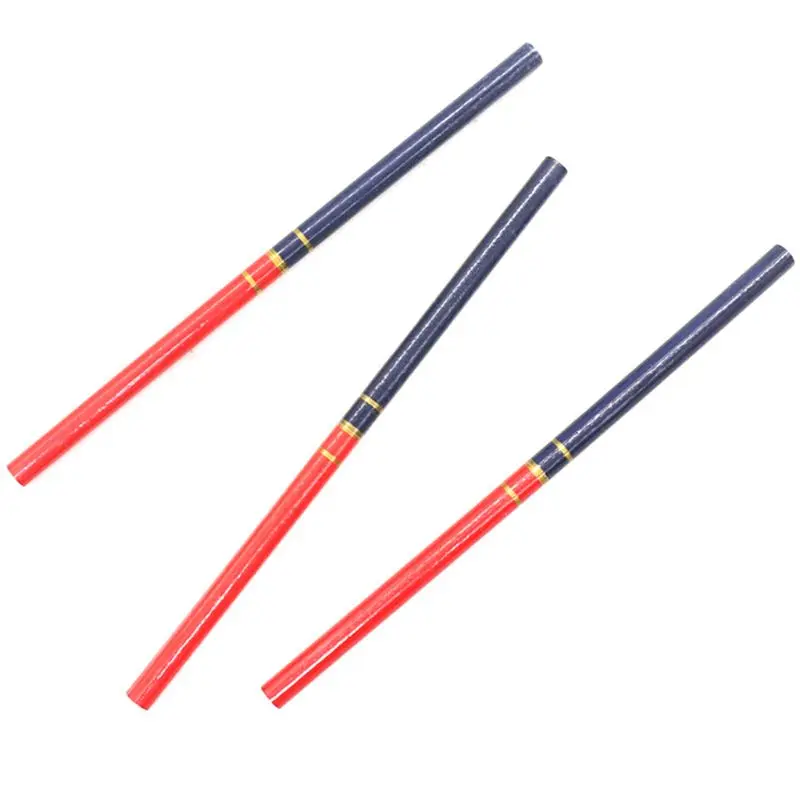 10 шт./компл. синий и красный провод круглый Плотницкие карандаши для