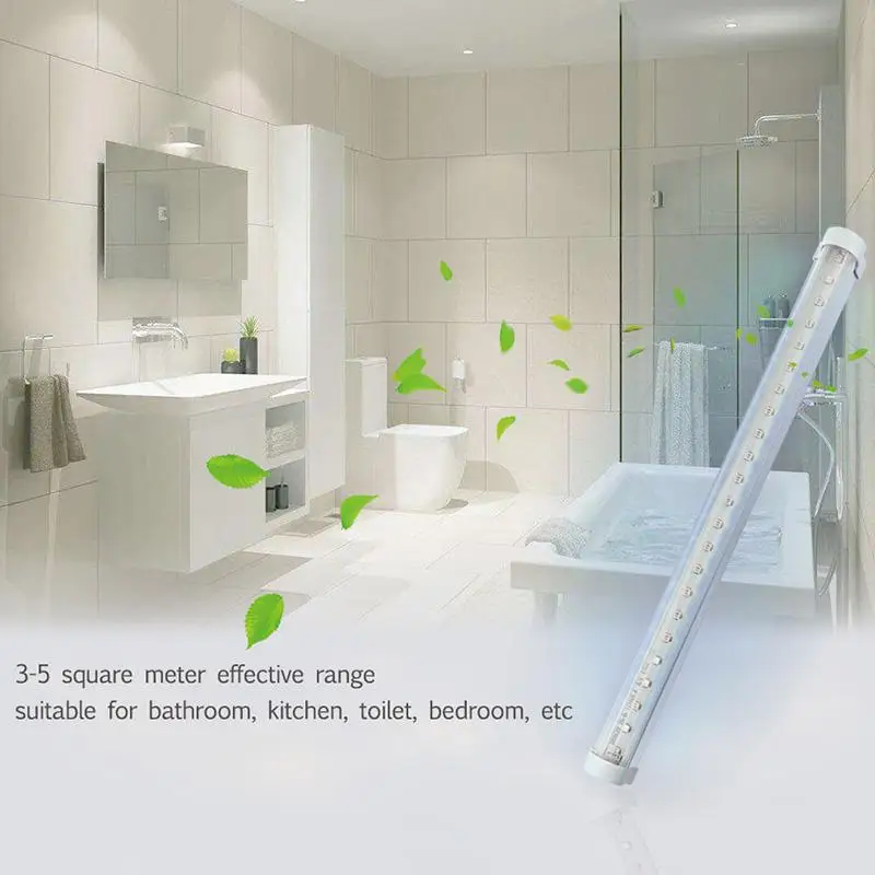 Светодиодная бактерицидная ультрафиолетовая лампа 30 см УФ светильник бар