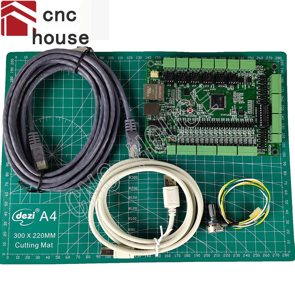Mach3 ЧПУ 6 axis motion система управления USB + Ethernet сетевой порт интегрированный плата