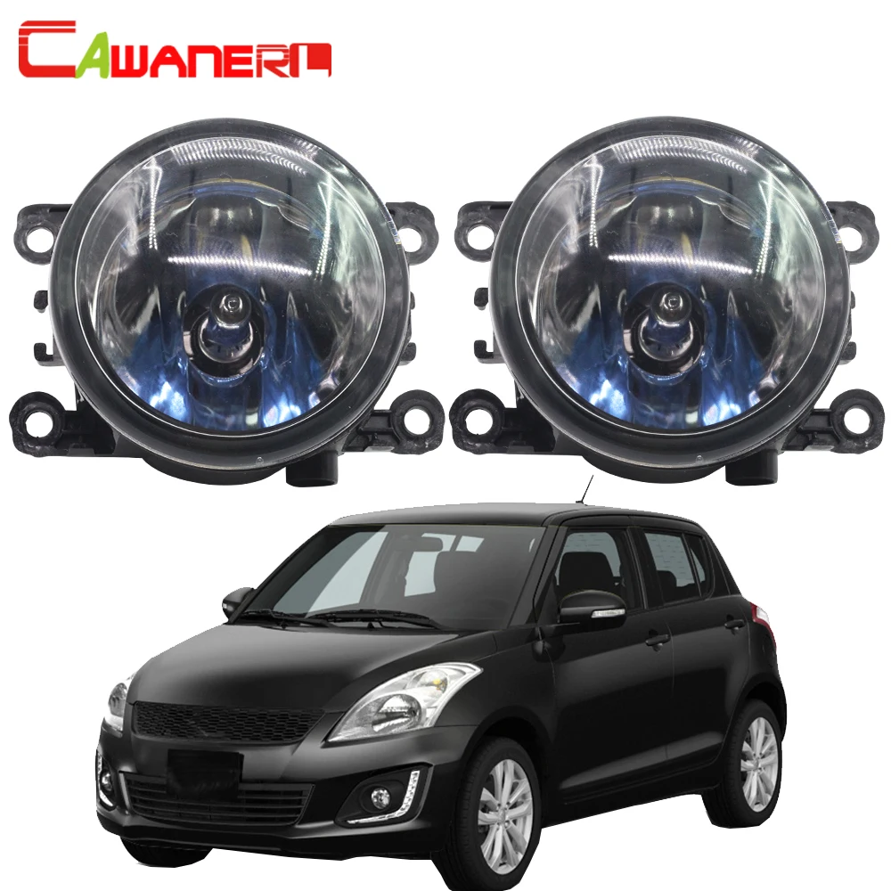 Cawanerl 2X100 Вт Автомобильные галогеновые лампы для фар Противотуманные светильник