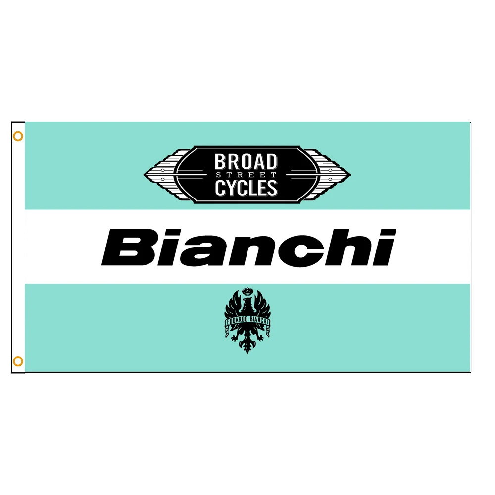 

3x5 Ft Italy Bianchi Bikers Flag Polyester Hanging Banner for Decor