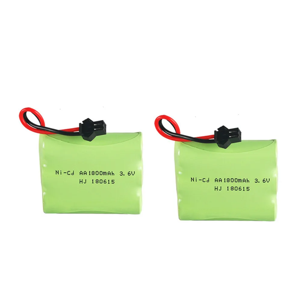 NiMH-аккумулятор 3 6 В 1800 мА · ч для радиоуправляемых игрушек автомобилей танков
