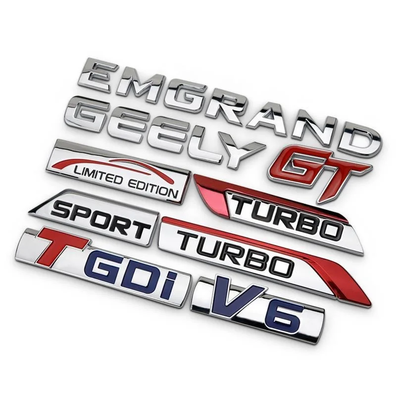 

Автомобильная наклейка для Geely Emgrand Boyue Borui, Модифицированная наклейка TGDI AWD, наклейка на корпус, боковая наклейка, четырехколесный привод с т...