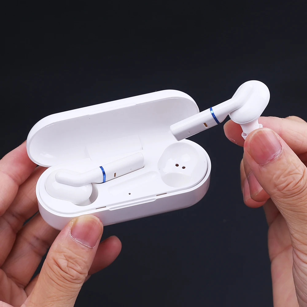 TWS VV1 Водонепроницаемый Bluetooth 5,0 крючок для сережки наушники беспроводные наушники стерео, бинауральный шумоподавление гарнитура с микрофоном