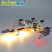 susengo led light kit for 75218 star war x wing star fighter compatible with 5145 no model