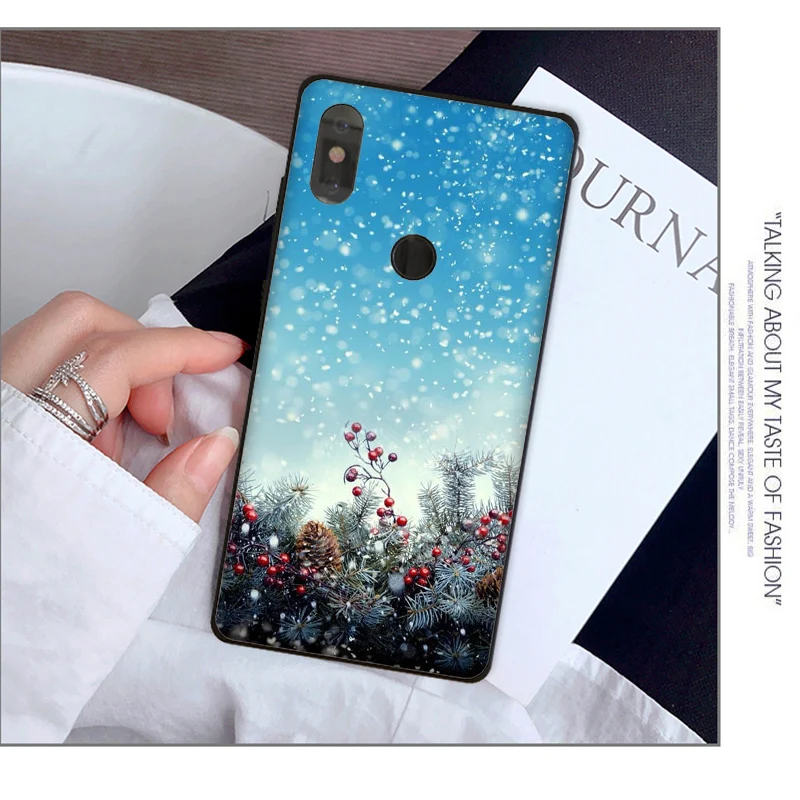 Праздник Рождество дерево год чехол для телефона для Xiaomi redmi Note 7 mi 9 mi x2 mi x2S Note3 8 8SE redmi 5 5Plus Note4 4X