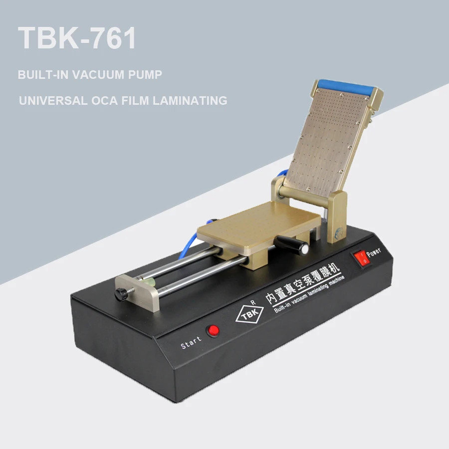 TBK 761 Встроенный вакуумный насос универсальная оса пленка ламинирование OCA