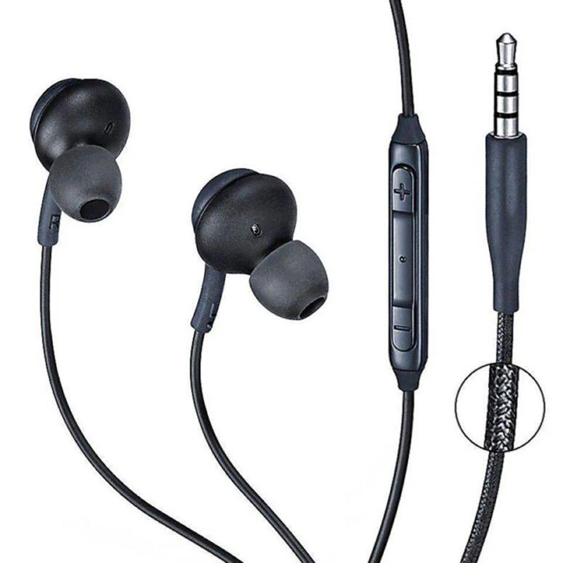 Наушники с микрофоном In-ear Wire для смартфона AKG Huawei Xiaomi Samsung Galaxy s10 s9 S7 S6 S5.