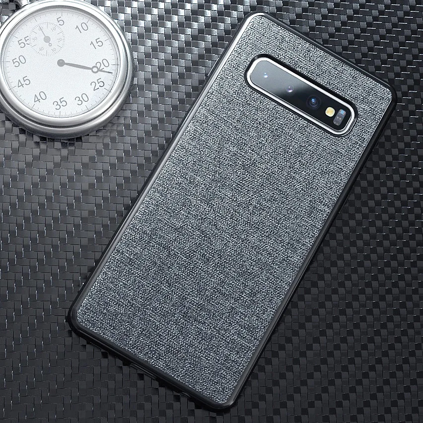 Тканевый чехол для Samsung Galaxy S10 S9 S8 S5 A50 A30 A70 A40 M20 A9 A7 A8 J8 J2 J4 J6 2018 Plus Lite