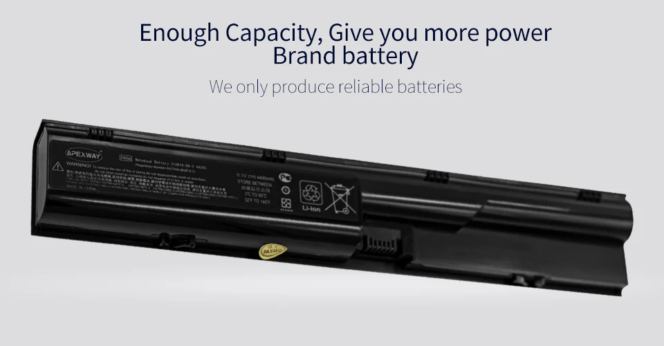 Аккумулятор Apexway для hp ProBook 4530s 4540s 4535s 4330s 4331s 4430s 4431s 4435s 4436s 633733-151 633733-1A1 633733-321 633805-001