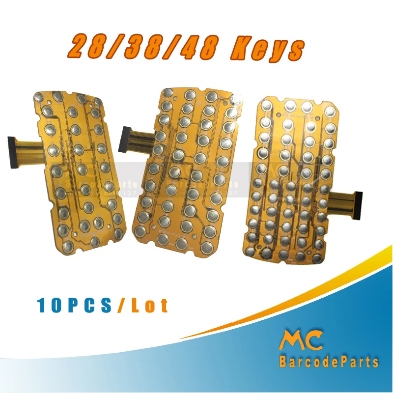 Клавиатура 10 шт. для символа Motorola MC3000 MC3190 MC32N0 MC3090 MC3090G MC3190G MC3190R MC3200 (28 клавиш 38 48