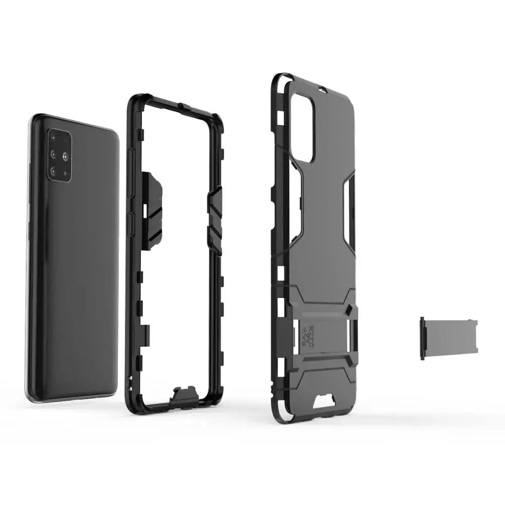 For Samsung Galaxy A51 Case Rubber Robot Armor Shell Coque Hard Back Cover for a51 Phone A 51 Shockproof shell |
