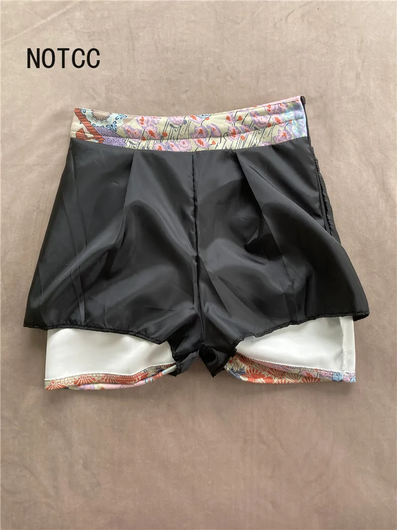 

Mini Skirt Women Painting Retro Vintage Print Soft Suede Skirt for Women Sprint Autumn Short Skirt Good Quality
