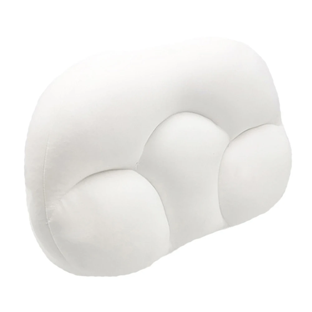 

All Round Cloud Pillow Soft Breathable 3D Ergonomic Center Egg Groove Design Sleep Pillow Neck Micro Airball Pillow Deep Sleep