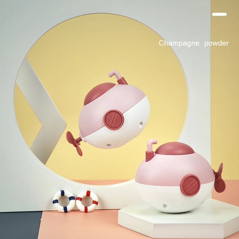 

Clockwork Bath Toy Cute Cartoon Wind Up Little Submarine Bathing Bathtub Toys for Boys Girls